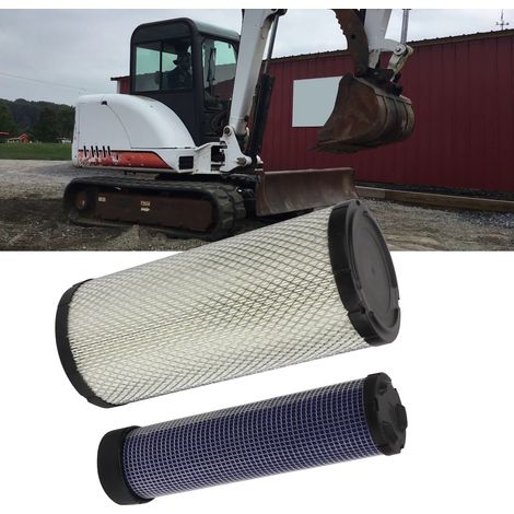 Deux filtres à air, 108-3814, adaptés pour Kubota et Toro. (1/5)