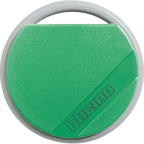 badge de proximité résident bticino vert