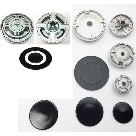 5 BRUCIATORI + PIATTELLI SPARTIFIAMMA ADATTI FRANKE 4 FUO TRIPLA CORONA S 3224