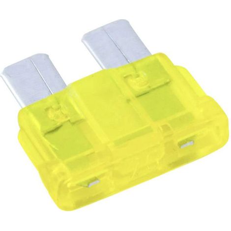 Fusible plat standard 20 A ESKA 340131 340.131 jaune 1 pc(s) S23925