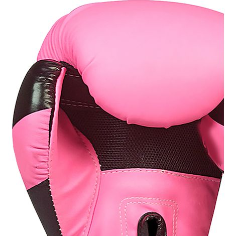 Boxhandschuhe fürs Training, Boxsackhandschuhe, Unisex, Erwachsene, Kinder, Jungen und Mädchen, rosa, 10 oz. (1/4)