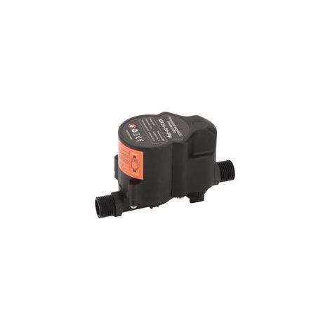 Surpresseur d'eau entièrement automatique et silencieux pour douche compacte, pompe de recirculation 24 V CC, prise UE 100-240 V