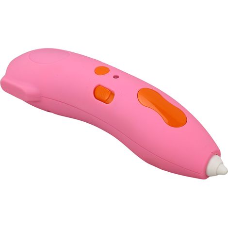 Stylo d'impression 3D pour prévenir la myopie - Sécurité basse température, outil créatif scientifique et éducatif pour les élèves, gribouillages et peintures, rose vif (1/5)
