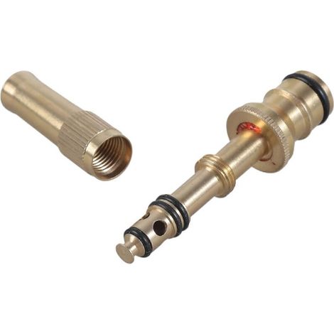 Spray Hose Nozzle for Car Washing Gardening Replacement Adjustable Brass Nozzle Heavy Duty High Pressure Nozzles Multicolor (1/5)