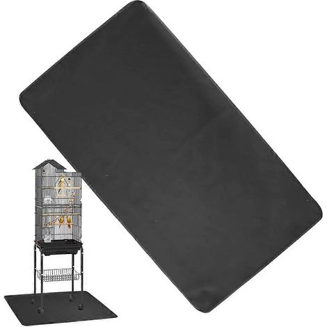 Tapis de protection imperméable grand format 48 x 36 pouces (122 x 91 cm) pour cages et enclos pour animaux (1/5)