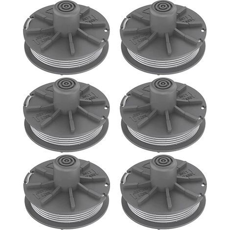 Packung mit 6 Spulen Trimmerfaden für Gardena 5307-20 Freischneider, für Easycut 400 Art. 8846, EasyCut 400/25 Art. 9807, ComfortCut450 Art. 8847 (1/5)