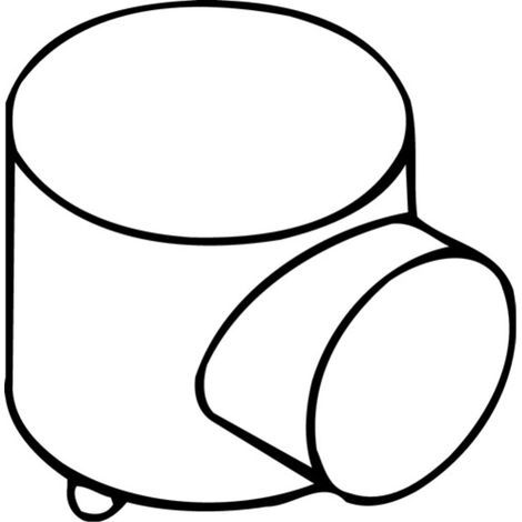 HEWI tope de puerta de suelo 615B 99 D.52mm H.42,5mm Caucho 99 blanco puro ma Montaje con taco - 615B 99 (1/3)