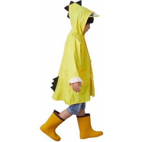 Vêtements de pluie pour garçons et filles, imperméable léger, casquette pointue, avant-toit (1/4)