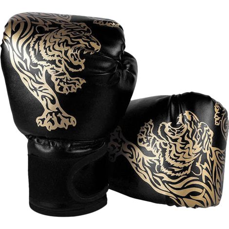 Gants de Boxe pour Enfants, Gants de Boxe en PU, Gants dentraînement Primaire, adaptés aux 3-12 Ans (1/5)