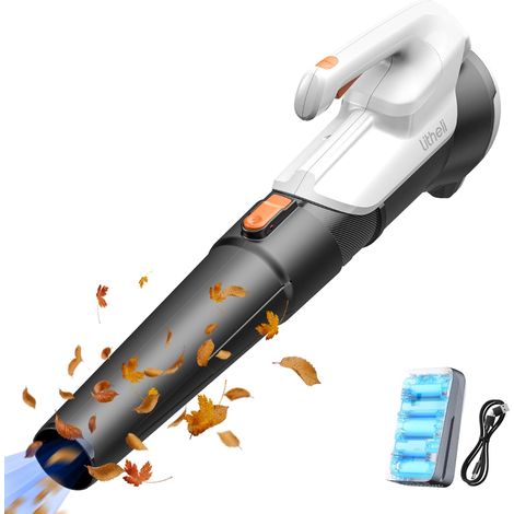 Souffleur de Feuilles sans Fil 20V, Souffleur à Batterie avec Batterie 2,0 Ah, Vitesse de l'Air de 137 km/h, Débit d'air de 604 m³/h, Leaf Blower pour Cour, Pelouse, Jardin (1/5)