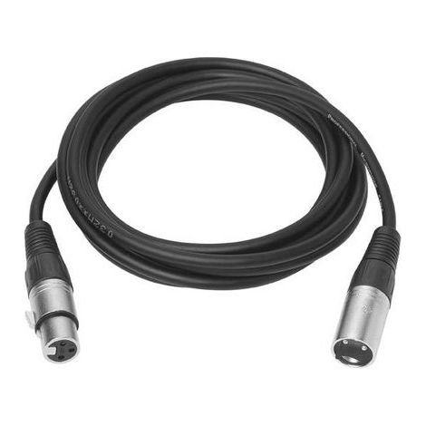 Vivolink PROAUDXLRMF5 cable de audio 5 m XLR Schwarz