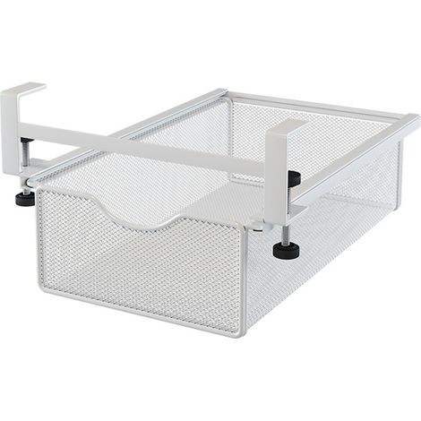Petit panier de rangement suspendu polyvalent (blanc), 36,5 x 21,5 x 9 cm, (1/5)