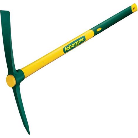 Leborgne – Pioche de terrassier 2,5 kg – Douille ronde 47mm – Manche Novagrip 90cm – Pour terrassement et gros travaux