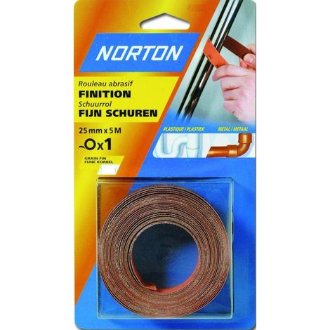 NORTON Abrasif rouleau bois 5000x50 grain 60 NORTON 1 pc