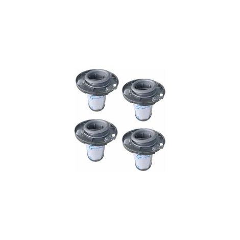 Soins des plantes Lot de 3 arrosoirs en plastique résistant avec bec verseur précis, watering can 2 L, vert (1/5)