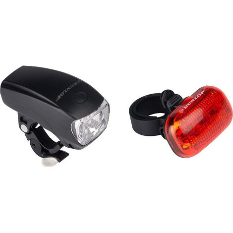 LUCE BICICLETTA LED SET Pz 2 DUNLOP (1/2)