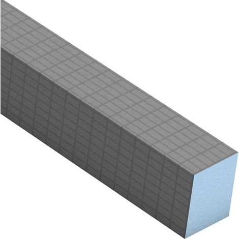 Wedi – Support pour vitre et cloison Fundo Riolito 1800x60mm – Compatible receveurs de douche avec écoulement linéaire – Fixation sécurisée