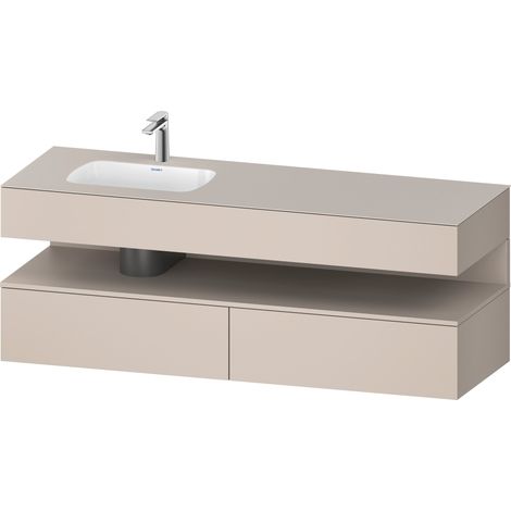 Duravit Collection One lavabo empotrado con base de lavabo