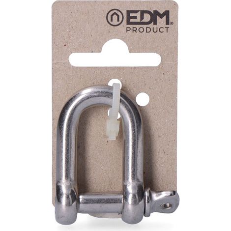 Grillo acciaio inox edm 500 kg argento 8 mm