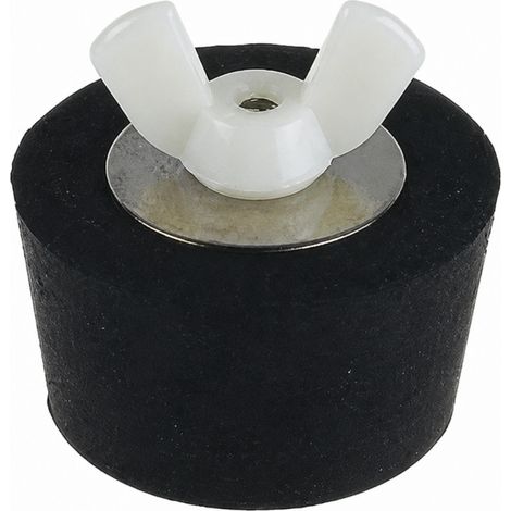 Gummistopfen 1"1/2 schwarz Aqualux (1/2)