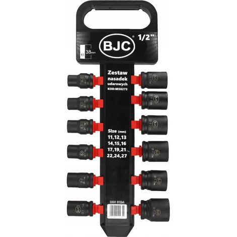 BUSSOLE A IMPATTO 1/2"" 11-27mm BJC (1/4)