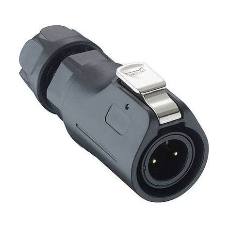 Lutronic 2350 02 T06 CB T Connecteur rond mâle, droit Nombre total de pôles: 2 1 pc(s)