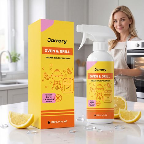 Backofen- und Grillreiniger – Löst und entfernt Fett und Schmutz aus Backöfen und Grills und sorgt für strahlenden Glanz – 120 ml -- BIEMMEDUE (1/5)