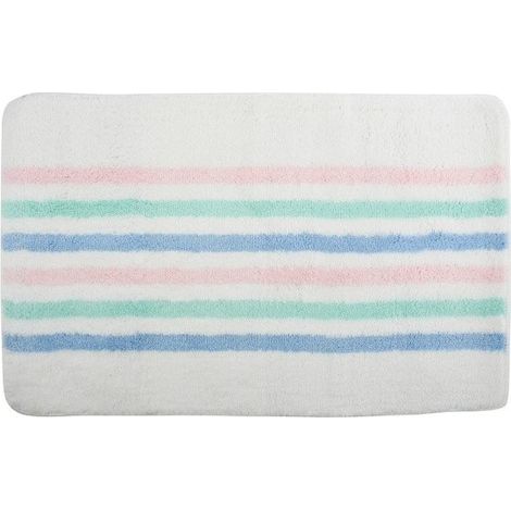 Tapis de bain Microfibre 50x80cm SEAUVILLE Pastel MSV (1/4)