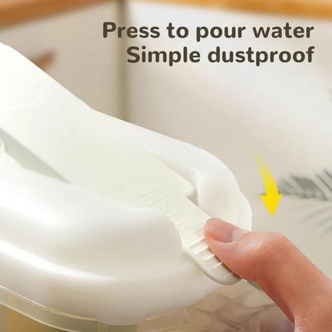 Pichet - 2400 Ml - Pour Eau Chaude Et Froide - Pour Mélange De Boissons - 1 Piece (1/3)