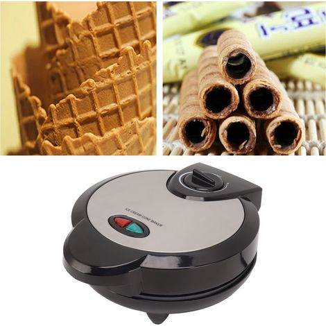 Appareil à nems, appareil à cornets de glace/crêpière/appareil à petit-déjeuner, plaque de cuisson électrique pour enfants, crêpière, norme européenne 220 V (1/5)
