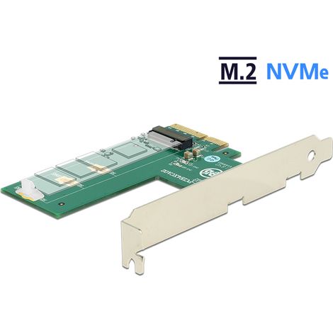 Pcie x4  1 x m.2 key m nvme delock