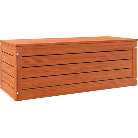 Caja de Almacenamiento con puerta Marrón cera 89 x 36,5 x 33 cm vidaXL