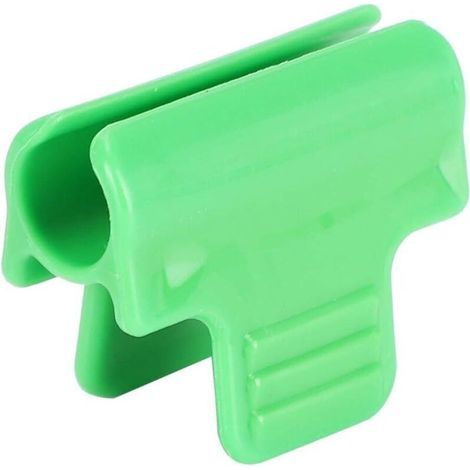 Clip de film à effet de serre, 24 pièces en plastique Clip de film à effet de serre couverture de ligne filet Tunnel Hoop Clips outil de jardinage serre serre accessoires pour tube de diamètre 11 mm