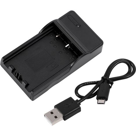 Cargador De Baterías USB - Compatible Con Olympus BLS1 BLS5 BLS50 Fuji FNP140 - Entrada DC 5V - Estación De Carga Con Cable USB Incluido (1/5)