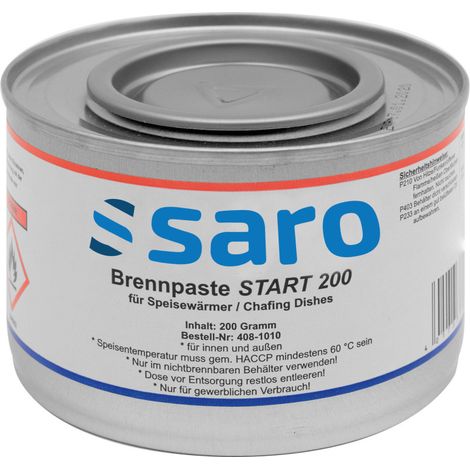 Combustible liquide - 200g - 3h - Éthanol - START 200 - Saro