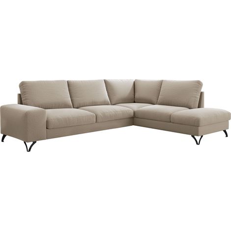 Sofá rinconero ComfiDream Lyrana II, Verita 11, Función de descanso, Almacenaje, 285x214x91cm, 0