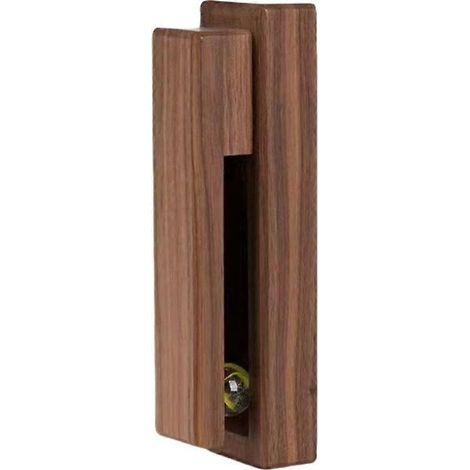 Online Store - Porte-serviettes coulissant en marbre, porte-serviettes mural en bois pour salle de bain ou chambre (1/5)