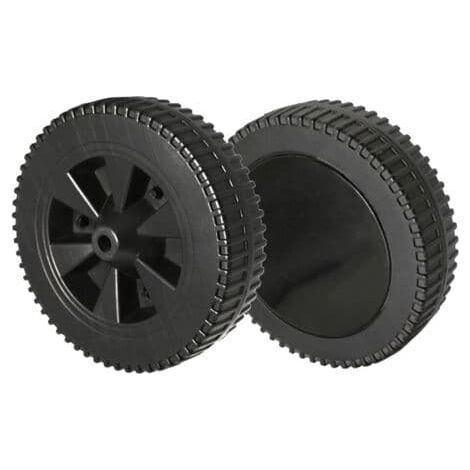 Lot de 2 roues en plastique de 175 mm pour barbecue (1/5)