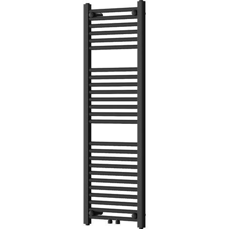 Mexen Mars radiateur salle de bain 1200 x 400 mm, 439 W, noir - W110-1200-400-00-70