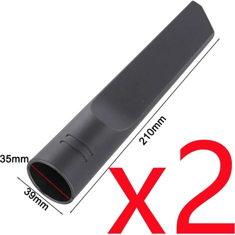(2 pièces) Embout plat universel de 35 mm pour aspirateur, idéal pour nettoyer les recoins et les espaces restreints des canapés et autres pièces. Outils de nettoyage ménager. (1/4)
