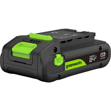 Batteria agli ioni di litio Greenworks BA-2420CA1 24 V 2000 mAh