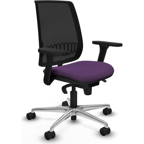 Sedia ufficio piqueras y crespo Alares nero supporto lombare (1/2)