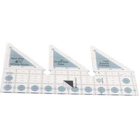 Acryl-Lineal zum Nähen, Quilten und Weben – Transparentes Messwerkzeug, 15 x 30 cm, 2er-Set (1/5)