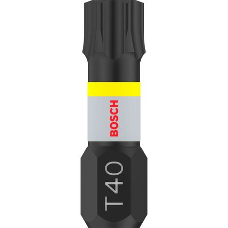 Embout de vissage PRO Torx Impact Bit T40 25 mm 2 pces - 2608522478 (1/4)