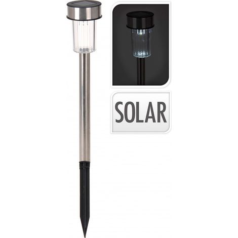 E3/73123 BALISE SOLAIRE 36CM INOX MOD CYLINDRE. EURO/U (1/3)