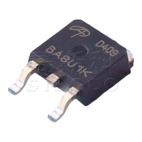 Neue elektronische Komponente AOS AOD409 MOSFET P-Kanal TO-252-2 60V -26A (5 Stück pro Packung).