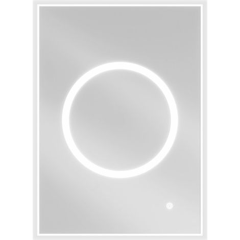 Mexen Koga espejo de ba帽o iluminado 50 x 70 cm, LED 6000K, antivaho - 9821-050-070-611-00 (1/5)