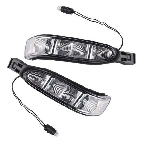 Applicable au rétroviseur Mercedes-Benz W164 ML GL 05-08 rétroviseur rétroviseur direction feu latéral LED A1648200521 (1/4)