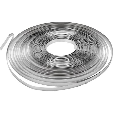 Feuillard en acier inoxydable 304, largeur 1/2 po, épaisseur 0,02 po, longueur 100 pi (1/5)