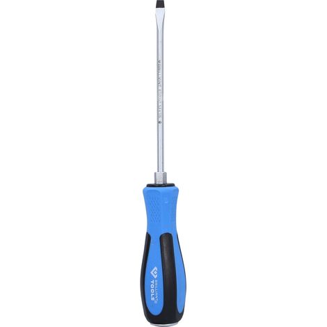 BRILLIANT TOOLS Destornillador plano con tapa de impacto 5,5 x 125 mm - BT031021 (1/5)